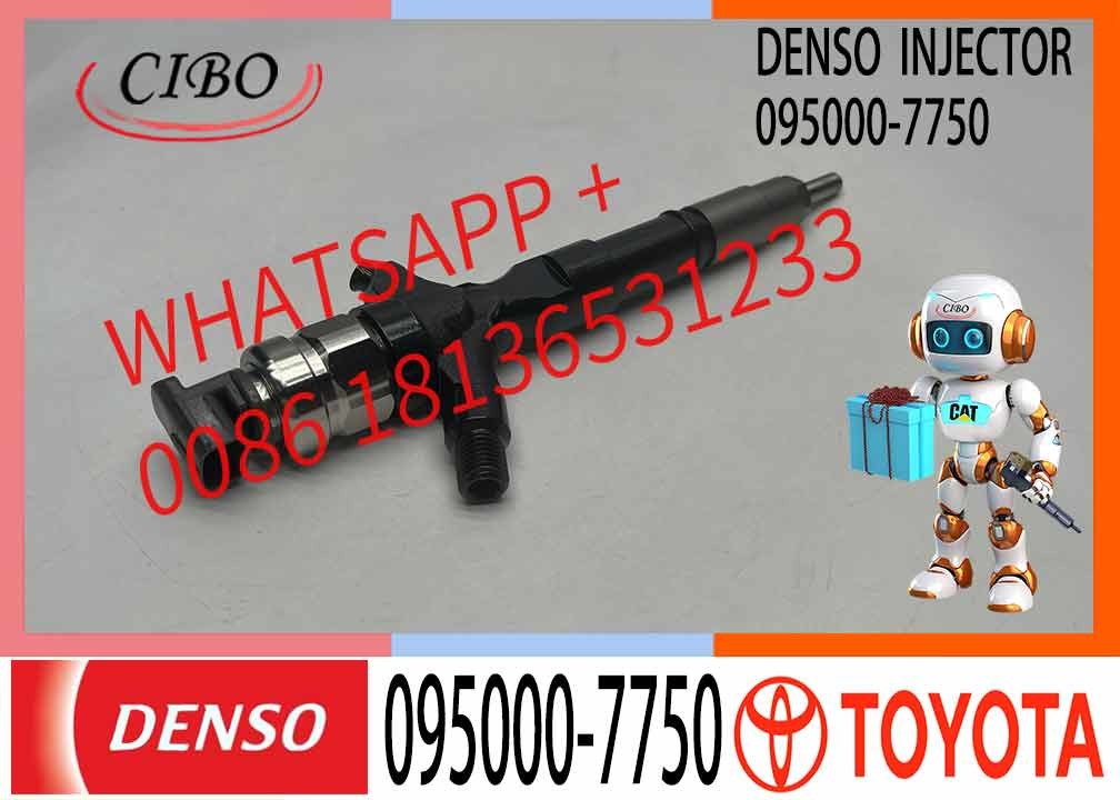 Fuel Injector 23670-30300 095000-7380 095000-7381 095000-7750 23670-30240 For Toyota HILUX VIGO 2KD Hiace 2.5D 2KD-FTV