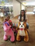 Hansel outdoor playground children animal car and kids plush electric ride