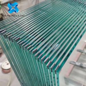 China Bathroom Glass Partition 12mm Crystal Toughened Glass 1/2 Inch factory