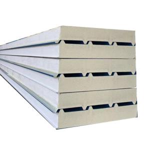 China Galvanized Steel Surface Material Pu Sandwich Panels for Cold Room Thermal Insulation factory