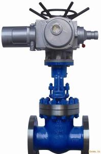 China Electric /Manaul Drived Flanged Gate Valve / Sluice Valve with Diameter 100 - 1600 mm factory