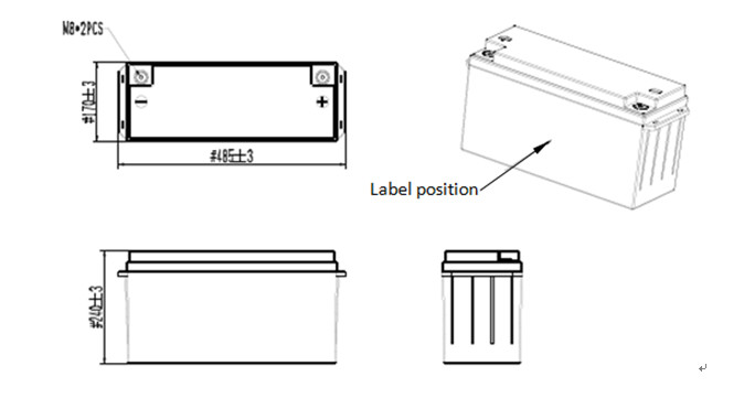 12v-150ah-Rechargeable-Lifepo4-Battery