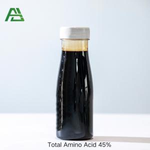China Deep Brown Liquid Amino Acid Liquid Fertilizer 6% Total Nitrogen for Sustainable Farming Practices factory
