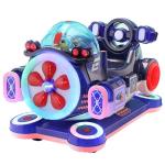 Metal Acrylic Airplane Electric Coin Operated Kiddie Ride For Amusement Park