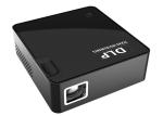 P2 Wireless Pocket HD DLP Projector 30-150 Size 50 Lumens DLNA Video Projector