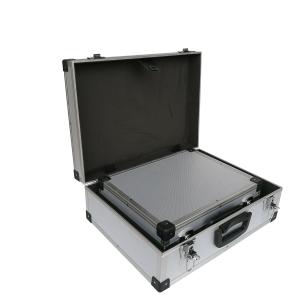 China Two Sets Aluminum Equipment Cases With Plastic Corner And Metail Handle factory