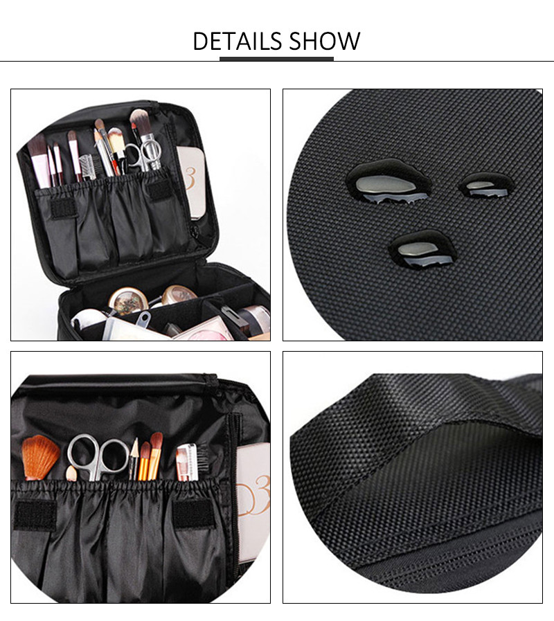 Travel Makeup Trunk Case Large Capacity Make Up Organizer Storage Bag