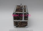 Hair Dressing CAluminium Beauty Case Big Handle With Two Locks Wear Resistant
