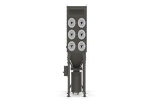 China Reverse Pulse Jet Dust Collector Cartridge Type Industrial High Efficiency factory