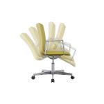 Mid Back Yellow Hotel Desk Chairs Luxury Executive Chair BIFMA Odm