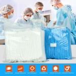 S&J Disposable non woven medical bouffant clip cap elastic disposable doctor