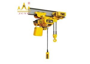 China 1t - 5t Leading Electric Crane Low Headroom Chain Hoist 3m Standard Lifting Height factory