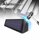 Solar Garden Lights Waterproof Upward Porch Wall Lamp with 50000 Hours Working