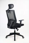 S Curve Swivel Office Chairs 500lbs Black Nylon Mesh 0.166m3 CBM