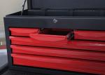 26 Inch 6 Drawers Red Color Metal Storage Top Tool Chests Lockable
