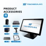18.5 Inch True Flat Touch Screen PCAP POS Cashier System For Supermarkets
