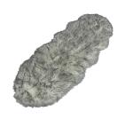 Upholstered Faux Sheepskin Bench Cushion Chair Cover