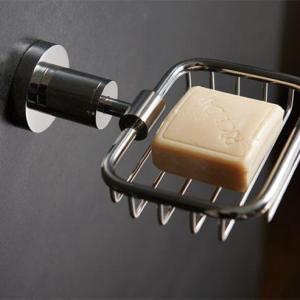 China Dry And Clean Wall Mounted Soap Dish Holders Polished Gold Drain Design factory