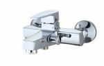 Square Wall Mounted Single Handle Tub And Shower Faucet with Brass Body , HN