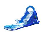 Aldult Outdoor Rental Inflatable Large Water Slides With Bouncy