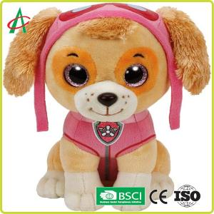 China SNAS 10in Children'S Crystal Ultra Soft Puppy Plush Toy factory