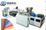 PET PLA Plastic Sheet Furniture Veneer Production Line Extruder Single Twin