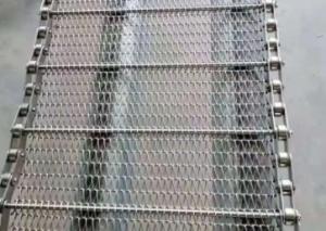 China Ss316 Chain Mesh Conveyor Belt 2mm Wire Diameter Strong factory