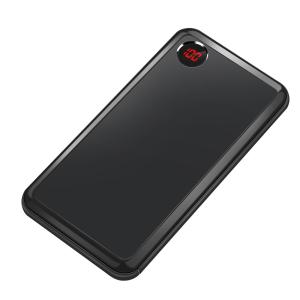 China Black Alloy Case Lithium 10000mAh Portable Power Supply factory