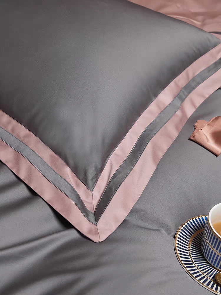 Mercury Home Textile 80s 400TC Bedding Set High Meticulous Cotton King Size Bedsheets