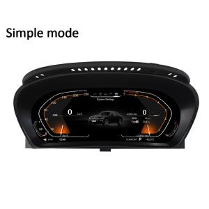 China Viknav For BMW X6 E71 E72 (2007-2013) 12.3 inch Screen LCD Instrument Cluster Replacement Linux digital speedometer factory