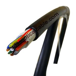 China Multi Core Duct Monomode Fiber Optic Cable GYFTY Non Metallic 144 Core factory