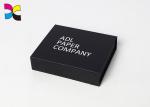 Black Coloured Corrugated Cardboard Boxes With Offset Printing / Logo Customized
