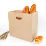 Custom Food Grade Bag Recycled Brown Paper Bag Logo Printed Kraft Paper Bag