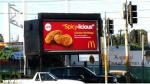 Fixed Installation Outdoor Advertising LED Display P10 For Church Social Media