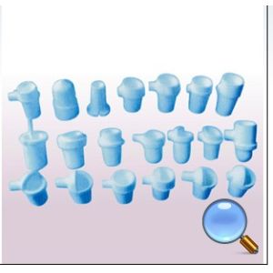 Vertical Quartz Crucible Dental Casting Device Low Thermal Expansion