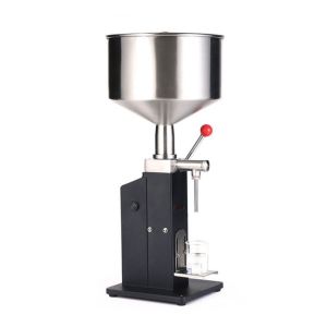 China 5-50ML Manual Honey Stick Cream Yogurt Jam Filling Machine Manual Filler factory