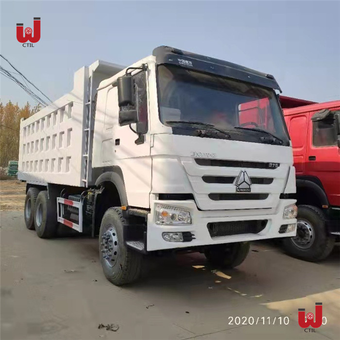 Second Hand Heavy Duty Tipper Used HOWO 371hp 375hp 6X4 10wheelers Dump Truck