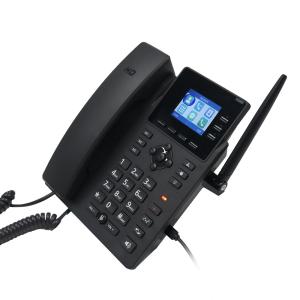China 4G / WiFi SIP Desktop Phone Fixed Landline 2.4'' Color LCD 1000mAh Battery factory