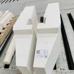 ZrO2 Content of 33% 36% 41% AZS Refractory Brick for Glass Furnace Manufactured