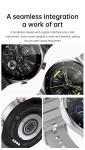 Rotary Button QW33 Outdoor Smart Watch NFC GPS Step Counting Sports Fitness