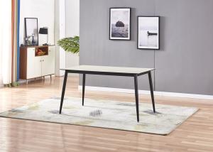 China Nordic Style 150cm 75cm Marble Modern Dining Table factory