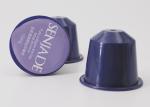 PP Recipe Plastic Nespresso Tea Capsules / Coffee Pods Capacity 7g