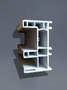 China Customized Fire Resistant UPVC Profiles in Self Extinguishing Length factory