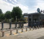 Anti Theft Manual Retractable Bollards Vehicle Security Post With CE SGS ISO9001