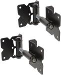 Gate Spring Bolt Cover Stainless Steel Door Latch with Single-side Bracket