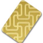 Coated Pvd 3D Finishing Laser Stainless Steel Sheet For Interior Wall Decoration