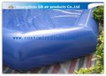 Commercial Giant Swimming Pool Inflatables , Dark Blue Large Inflatable Pool