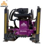 Crawler Water Borehole Drilling Equipment 200Meters Deep Water Well Drilling