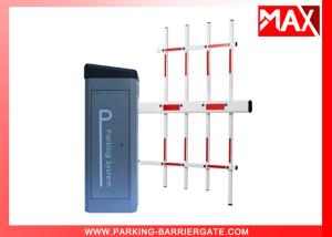 China Malaysia Market Automatic Boom Gate / Parking Barrier Gate with Three Fence Arm factory