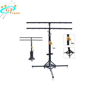 China DJ Light Truss Stand Crank Line Array Speaker Stand Moving Head factory